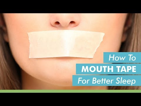 How To Mouth Tape For Better Sleep