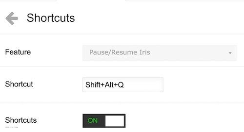 iris keyboard