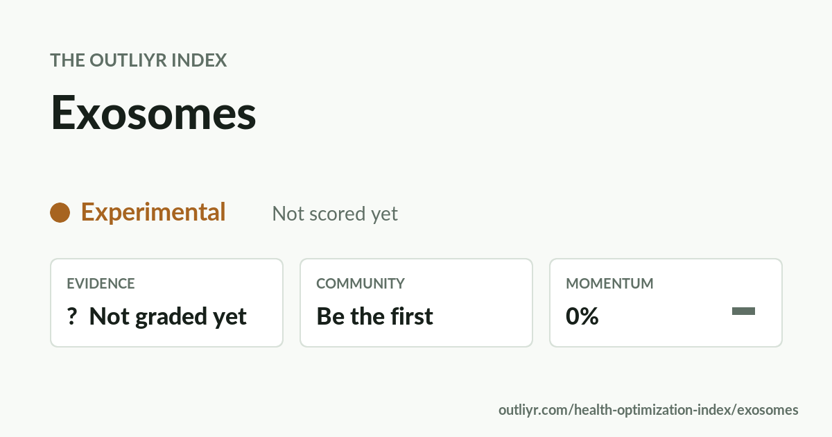 Locating Evidence Exosomes: Evidence & Trends | Outliyr Index